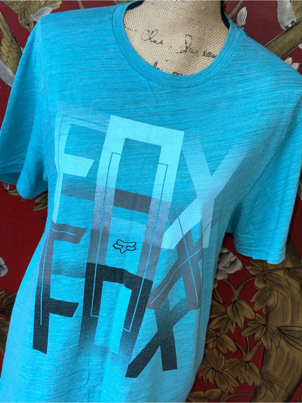 Men’s “FOX Racing” Slim Fit Tee | #U36